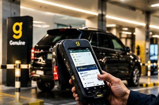 Handheld parking enforcement device